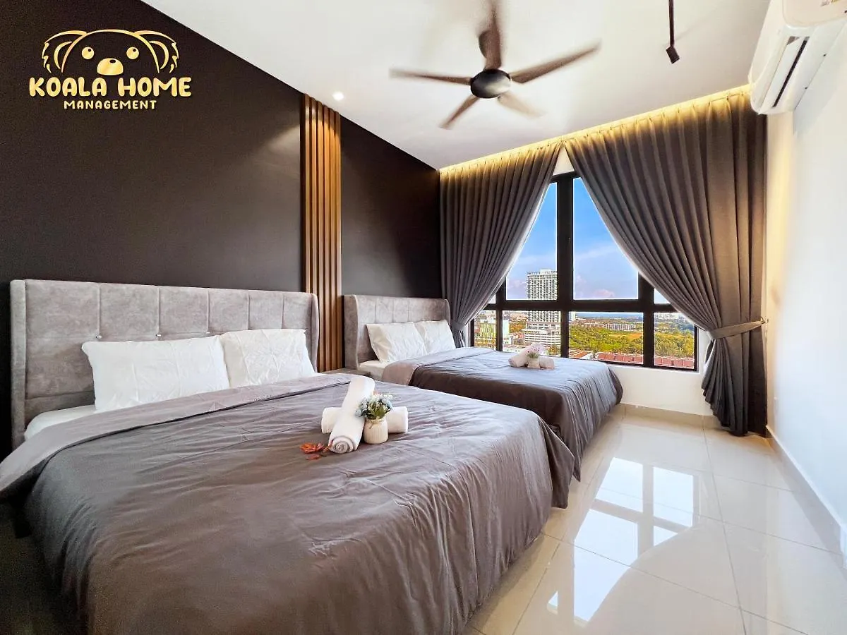 Apartmán New!! Bali B1606 I Golden Black I Netflix I Video Game I 2-4Pax I 5Minjonker Malacca