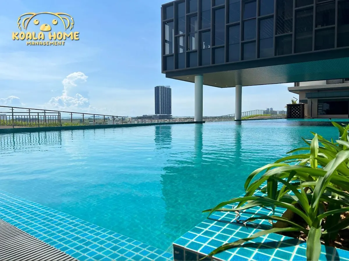 New!! Bali B1606 I Golden Black I Netflix I Video Game I 2-4Pax I 5Minjonker Apartment Malacca 0*,  Malaysia
