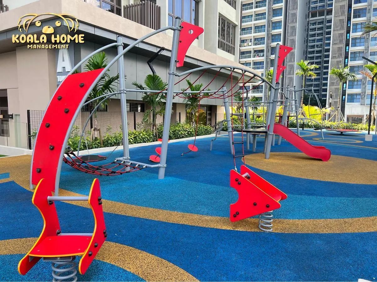 Apartmán New!! Bali B1606 I Golden Black I Netflix I Video Game I 2-4Pax I 5Minjonker Malacca Malajsie