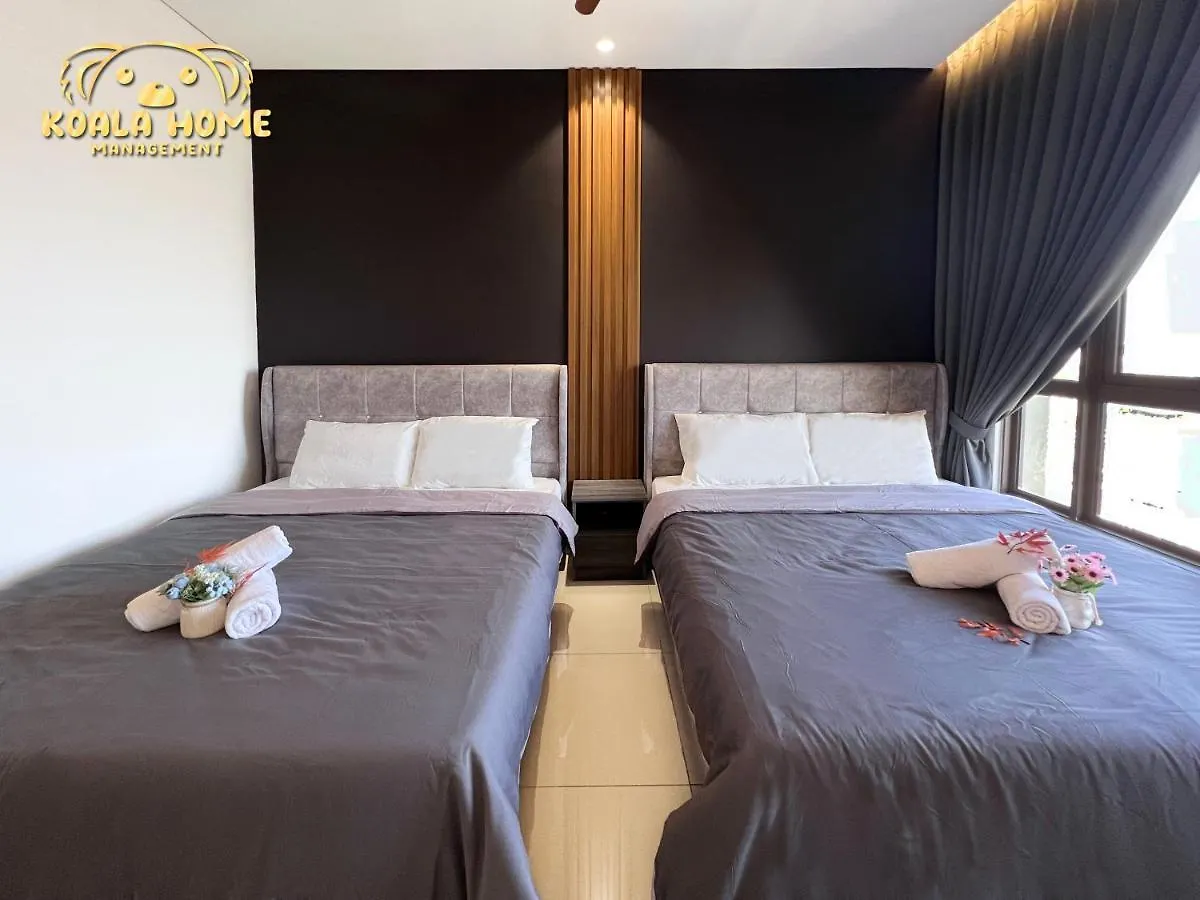 New!! Bali B1606 I Golden Black I Netflix I Video Game I 2-4Pax I 5Minjonker Apartment Malacca 0*,