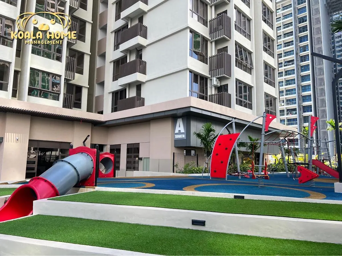New!! Bali B1606 I Golden Black I Netflix I Video Game I 2-4Pax I 5Minjonker Apartment Malacca