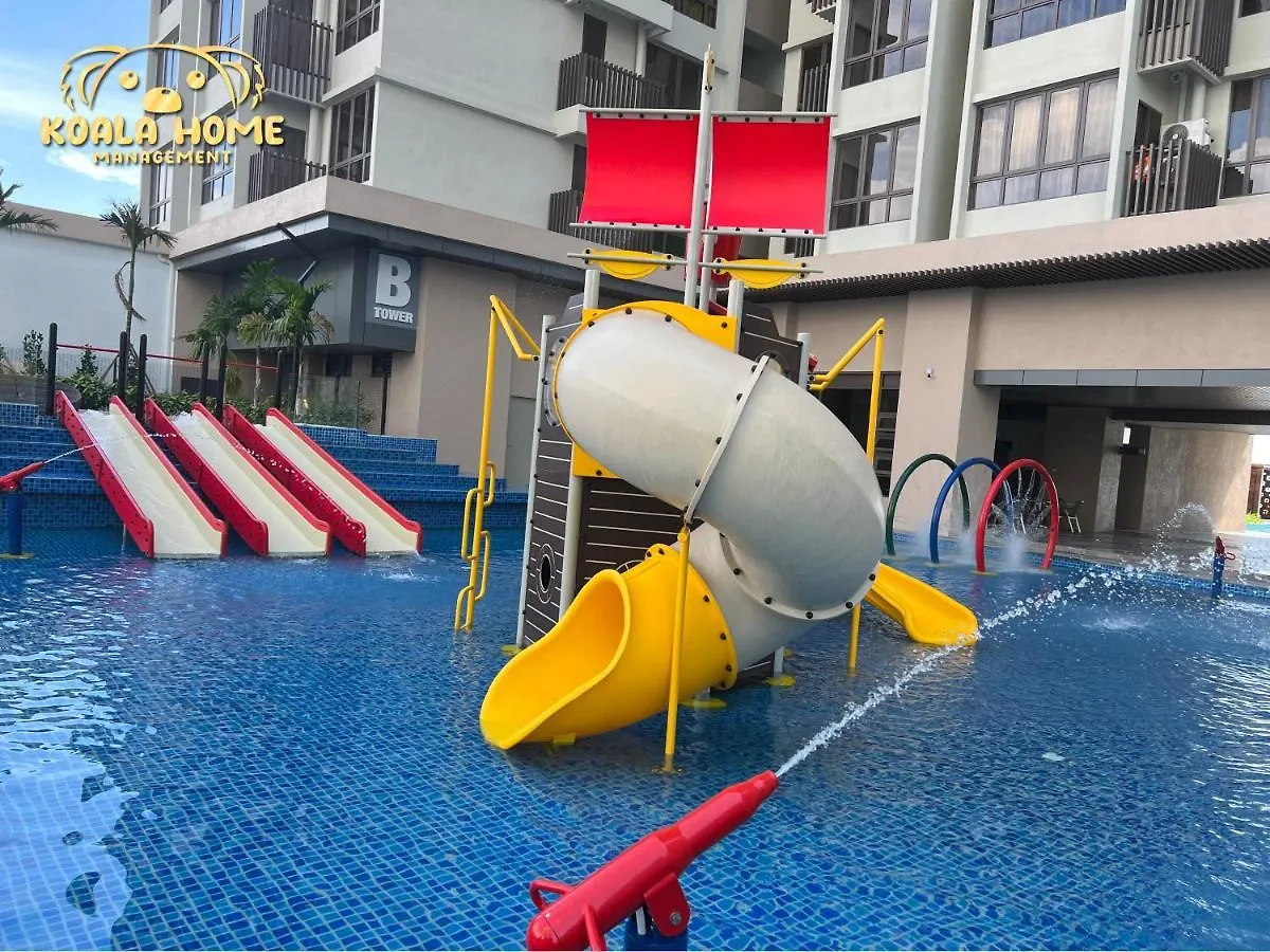 New!! Bali B1606 I Golden Black I Netflix I Video Game I 2-4Pax I 5Minjonker Apartment Malacca