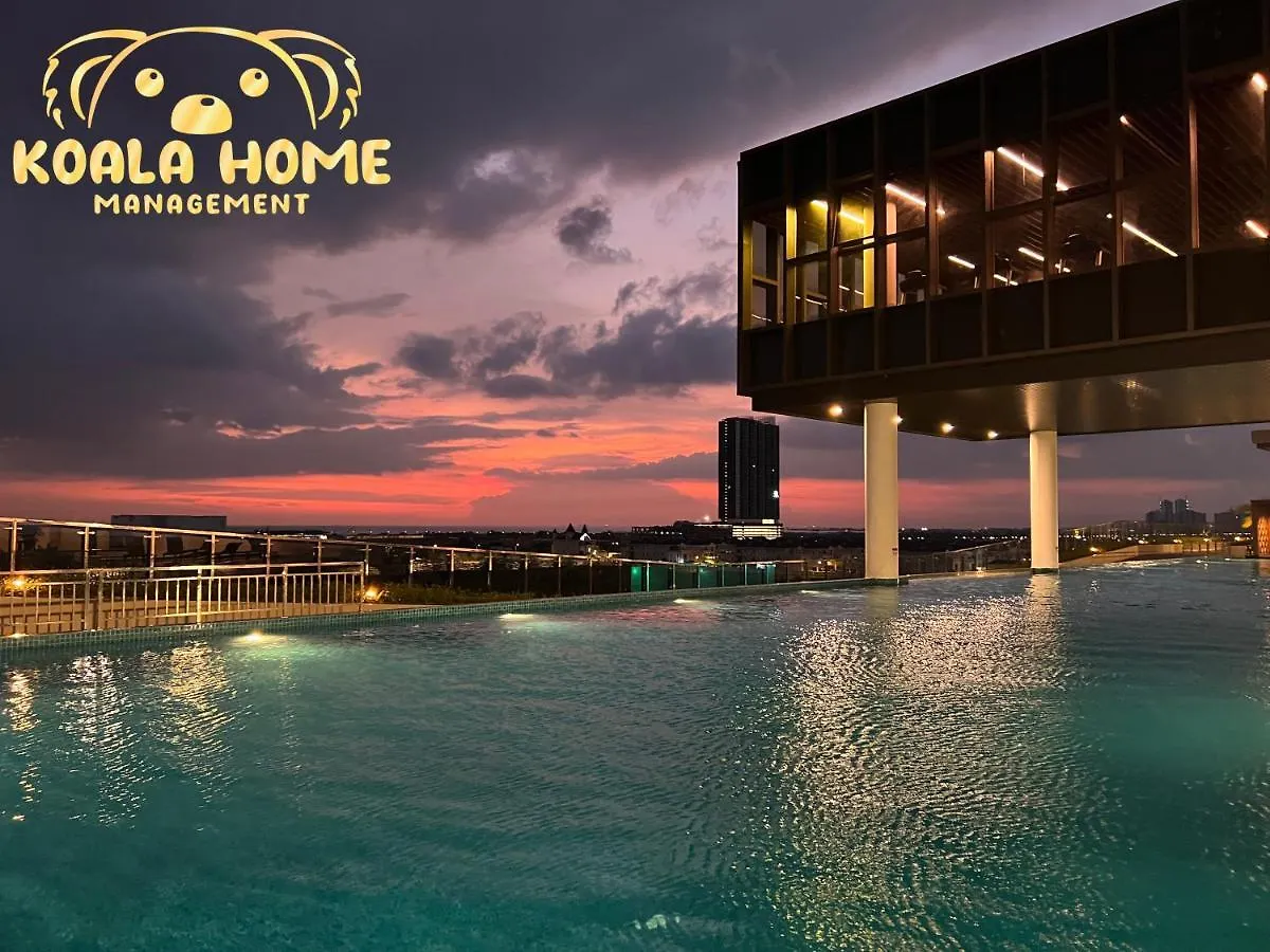 Apartmán New!! Bali B1606 I Golden Black I Netflix I Video Game I 2-4Pax I 5Minjonker Malacca